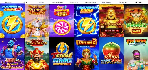 ThePokies online casino site